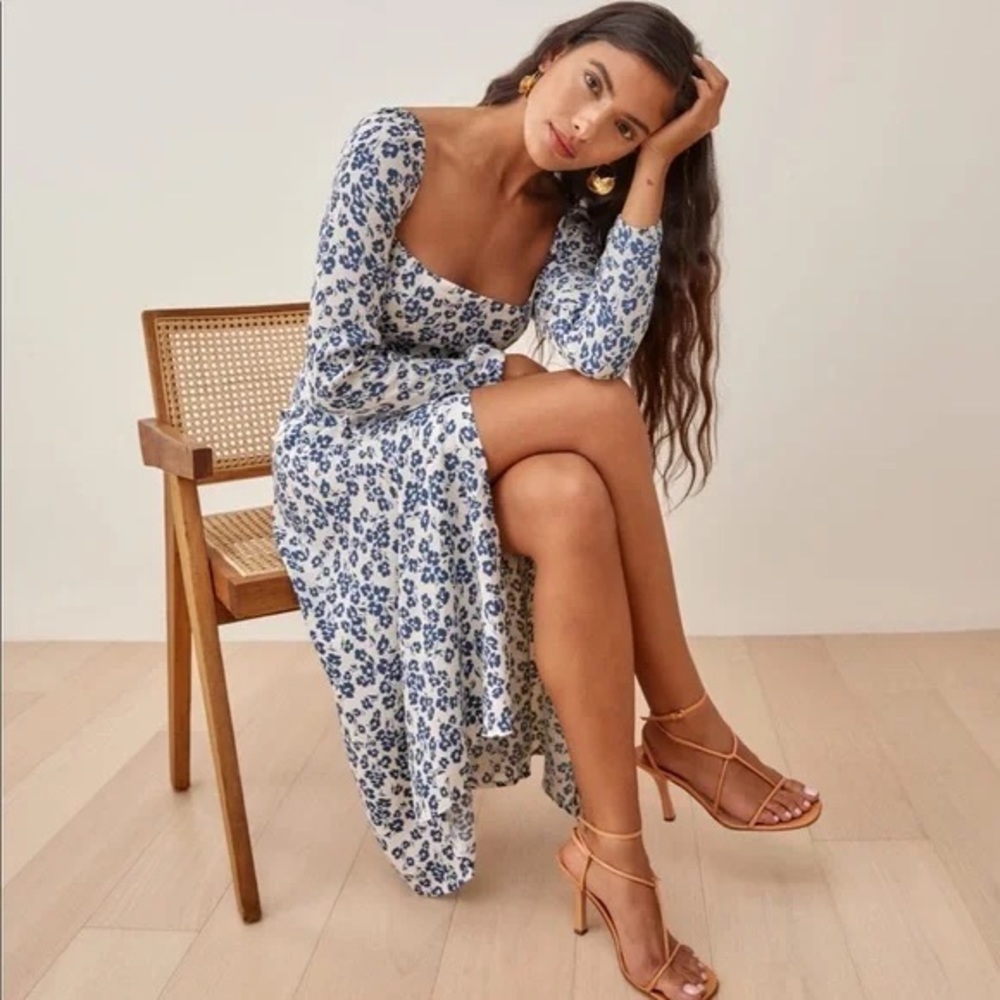 Reformation sigmund dress in Milanese size 4 PETITE